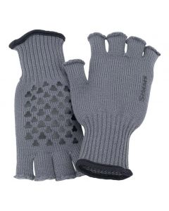 Simms Wool Half Finger Glove Gunmetal